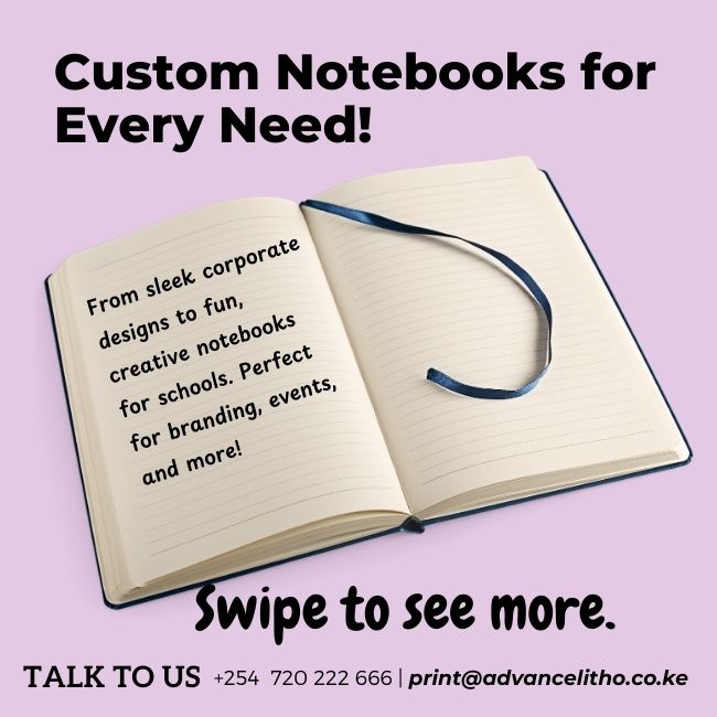 Personalized notebook printing services